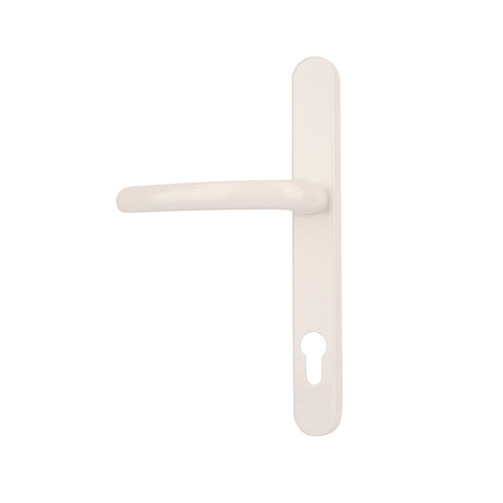 Balmoral Door Handle 92mm Centre - White